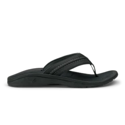 OluKai Hokua - Black / Dark Shadow