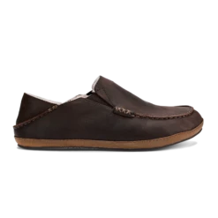 OluKai Moloā Slipper - Dark Wood