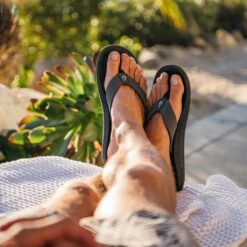 OluKai Ulele - Black -Olukai Shoes 10435 4040 102