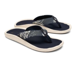 OluKai Ulele - Trench Blue / Aloha -Olukai Shoes 10435 DEHA 003 M Ulele TrenchBlueAloha 1