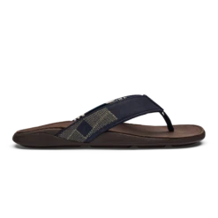 OluKai Tuahine - Trench Blue / Dark Wood