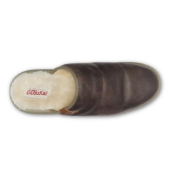 OluKai Mua 'Ili - Dark Wood / Silt -Olukai Shoes 10502 6321 004 M MuaIli DkwSilt