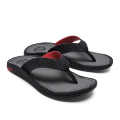 OluKai ‘Awiki - Black / HLA -Olukai Shoes 10506 40HL 003 M Awiki BlackHLA