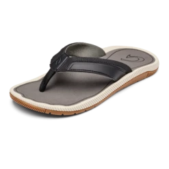 OluKai Kūkulu - Black / Charcoal 9 OluKai Kūkulu - Black / Charcoal -Olukai Shoes 10519 4026 AMZ M Kukulu BlkChr