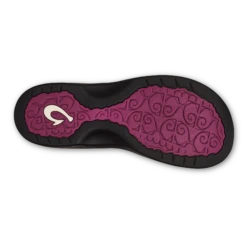 OluKai ‘Ohana - Orchid Flower / Black -Olukai Shoes 20110 7F40 005 W Ohana OrchidFlowerBlk
