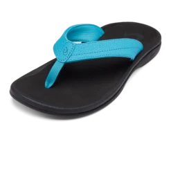 OluKai ‘Ohana - Turquoise / Onyx -Olukai Shoes 20110 9ROX AMZ W Ohana TurquioseOnyx