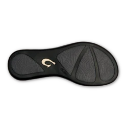 OluKai Ho‘ōpio - Petal Pink Metallic / Black -Olukai Shoes 20294 NK40 005 W Hoopio PepmBlk