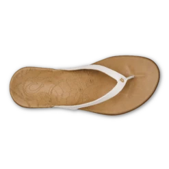 OluKai Honu - Bright White / Golden Sand 10 OluKai Honu - Bright White / Golden Sand -Olukai Shoes 20436 WBGS 004 W Honu BrightWhiteGoldenSand