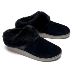 OluKai Ku‘i - Black / Fog -Olukai Shoes 20457 407B 003 W Kui BlkFog