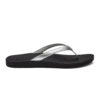 OluKai Puawe - Silver / Black -Olukai Shoes 20498 2K40 001 W Puawe SilBlk