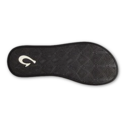 OluKai Puawe - Silver / Black -Olukai Shoes 20498 2K40 005 W Puawe SilBlk