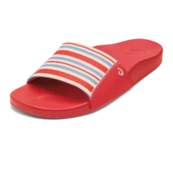 OluKai Kīpuni - Lehua Flower / Stripe -Olukai Shoes 20508 LFZP AMZ W Kipuni Lehua Flower Stripe