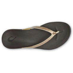 OluKai Women's Ho'opio Leather Flip Flops -Olukai Shoes 589c3055 b596 4cee bf87 a5628c61b501
