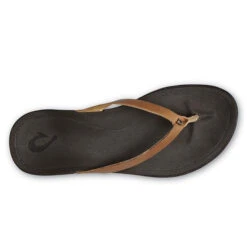 OluKai Women's Ho'opio Leather Flip Flops -Olukai Shoes 9e16cfbe 7878 4c5d 96a9 309cff459f1b