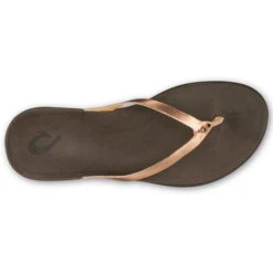 OluKai Women's Ho'opio Leather Flip Flops -Olukai Shoes cb2d8556 e135 47fc a70a 2e2ad0d03bf5